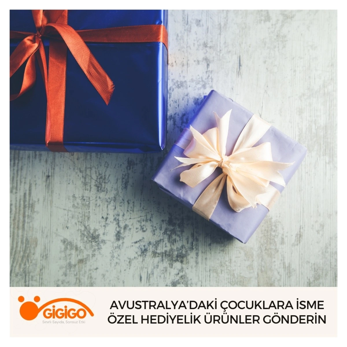 Avustralya’daki Çocuklara İsme Özel Hediyelik Ürünler Gönderin