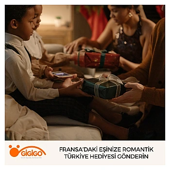 Fransa’daki Eşinize Romantik Türkiye Hediyesi Gönderin