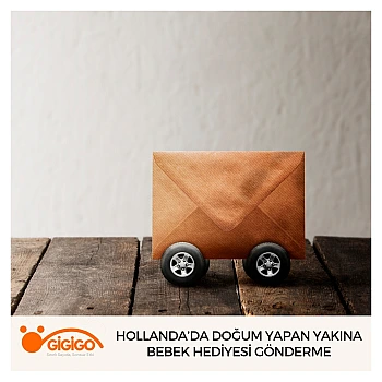 Hollanda’da Doğum Yapan Yakına Bebek Hediyesi Gönderme