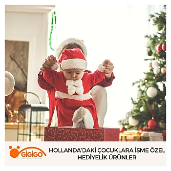 Hollanda’daki Çocuklara İsme Özel Hediyelik Ürünler