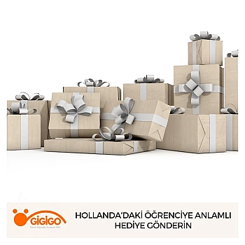 Hollanda’daki Öğrenciye Anlamlı Hediye Gönderin