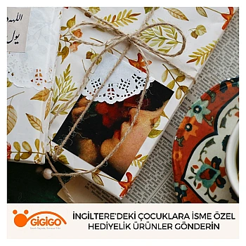 İngiltere’deki Çocuklara İsme Özel Hediyelik Ürünler Gönderin