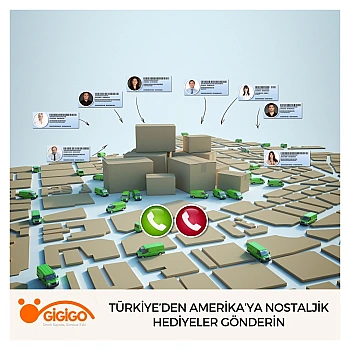 Türkiye’den Amerika’ya Nostaljik Hediyeler Gönderin