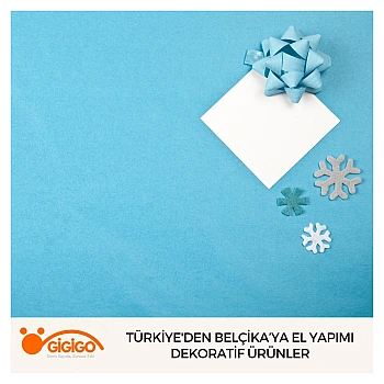 Türkiye'den Belçika’ya El Yapımı Dekoratif Ürünler