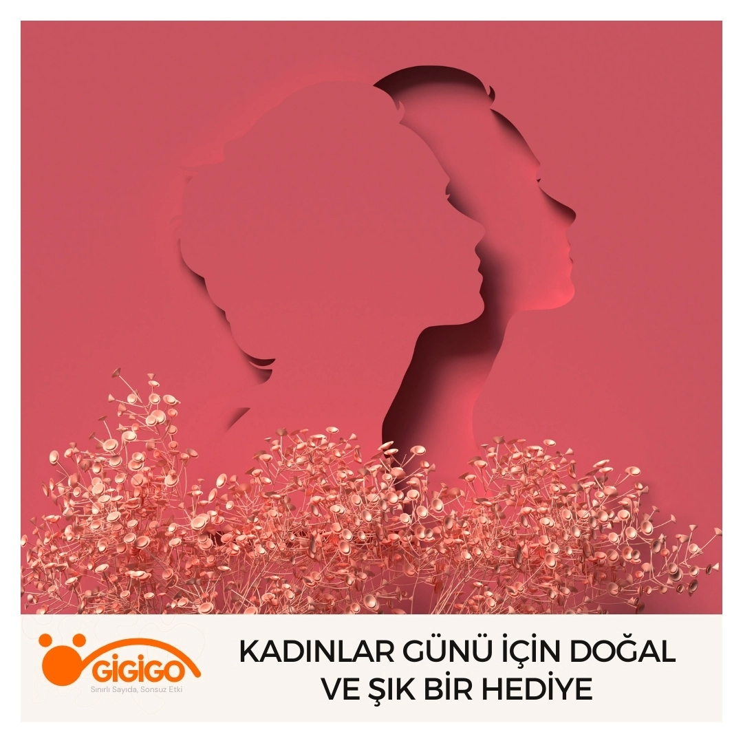 doğal Malzemelerden Yapılmış Kadınlar Günü Hediyesi