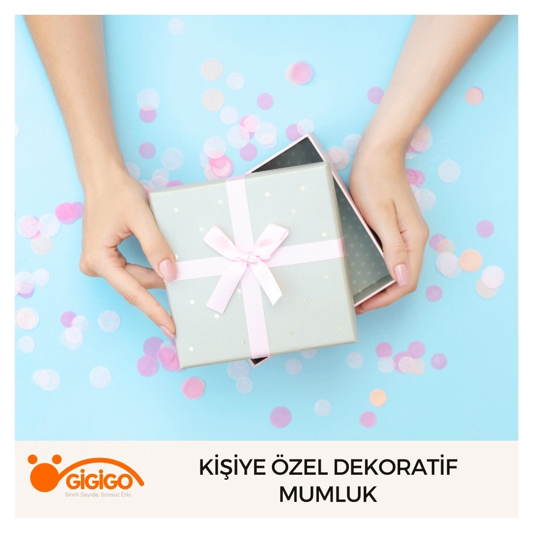 kişiye Özel Tasarlanmış Doğum Günü Hediyesi Olarak Dekoratif Mumluk Örnekleri