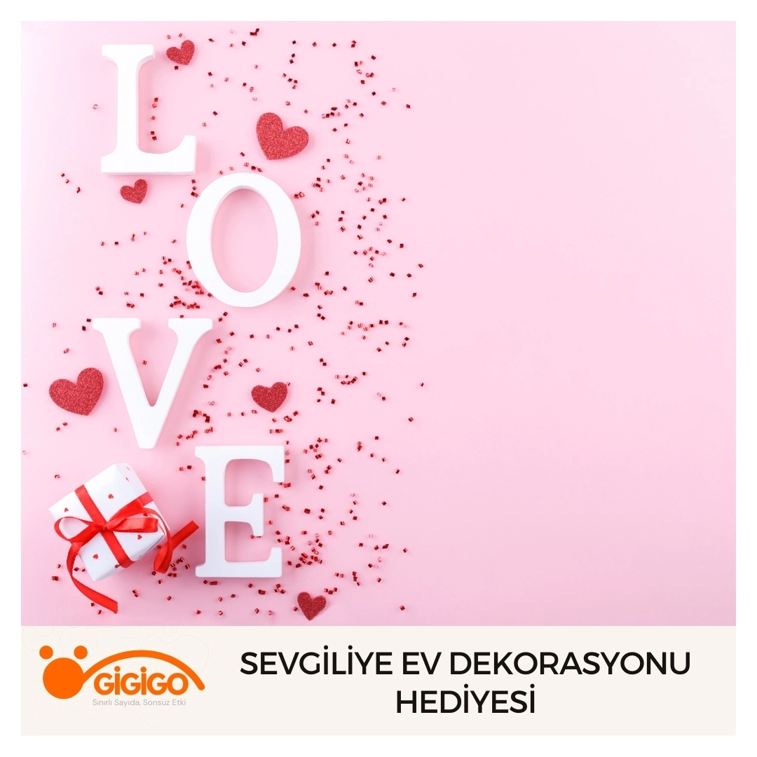 ev Dekorasyonu İçin Hızlı Kargo Sevgililer Günü Hediyesi