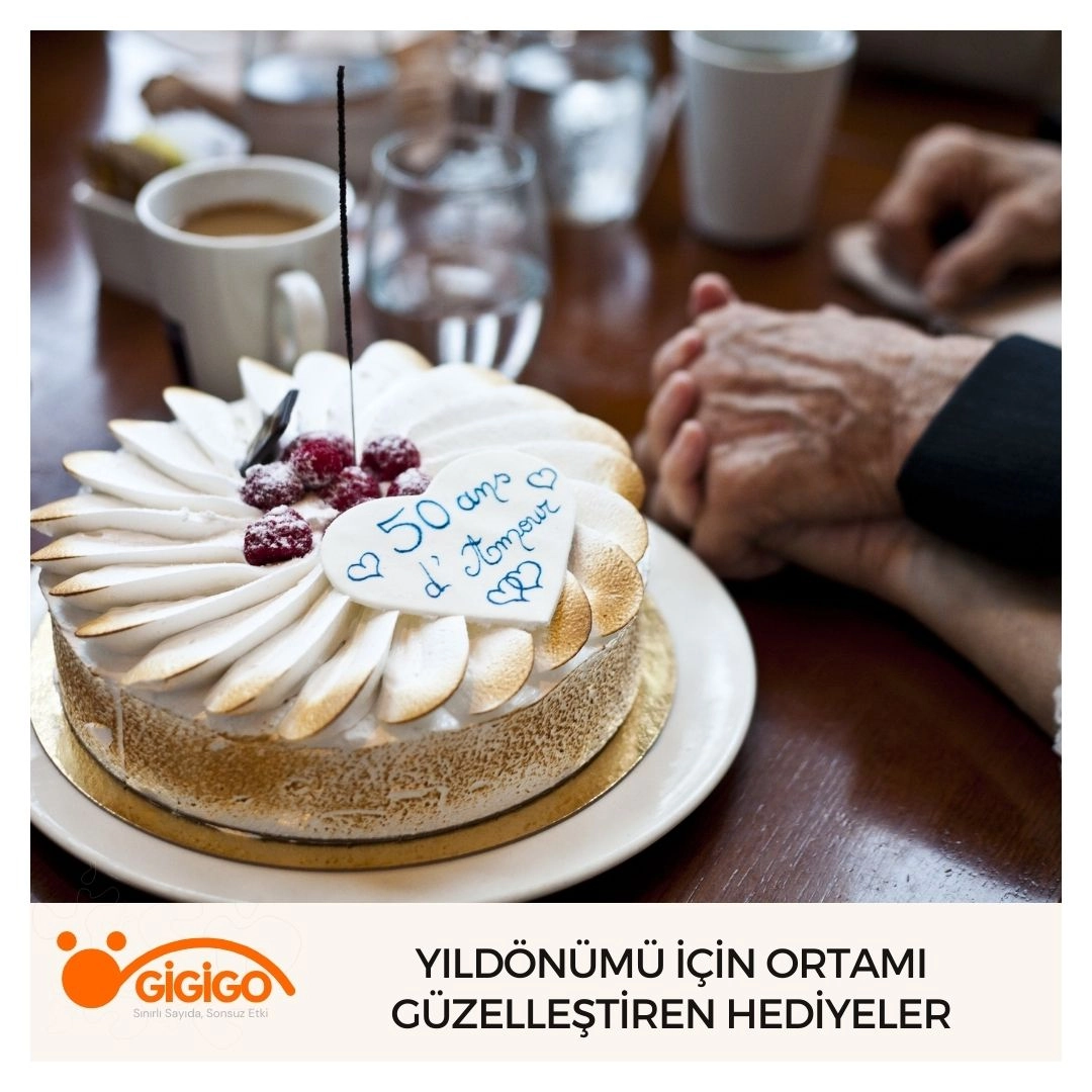 ortamı Güzelleştiren Yıl Dönümü Hediyesi