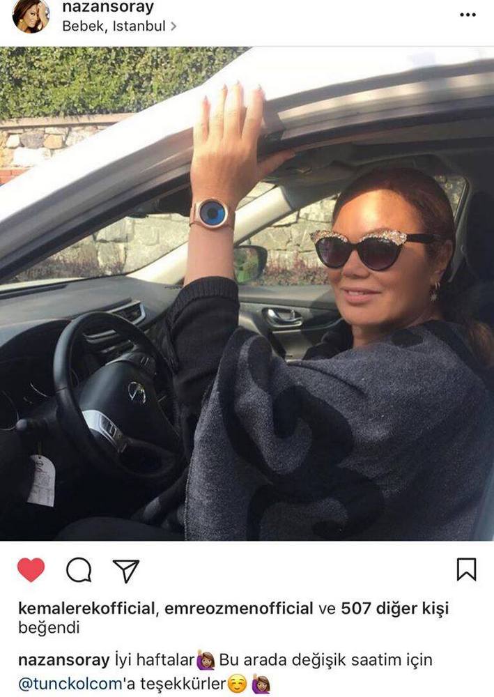 TUNÇKOL SAAT COOL WATCH NAZAN ŞORAY