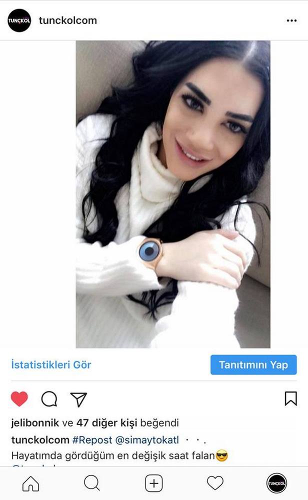 TUNÇKOL SİMAY TOKATLI COOL WATCH