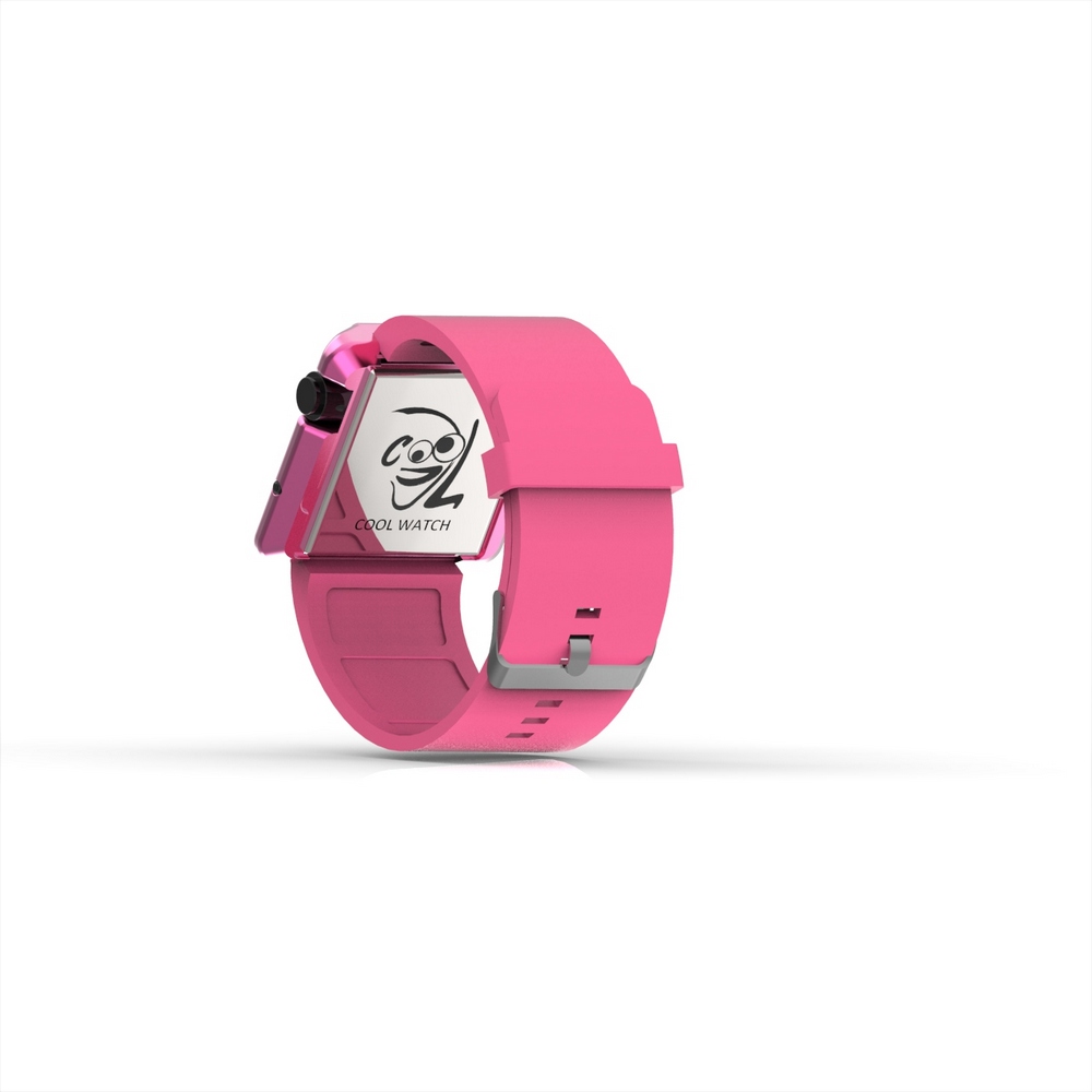 Cool Watch Saat - Pembe Edition - Pembe Kayış Unisex