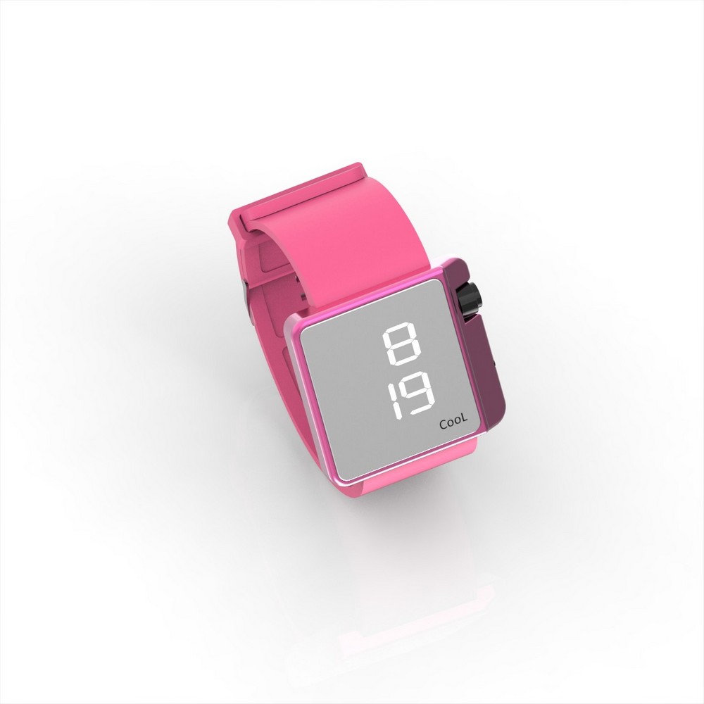 Cool Watch Saat - Pembe Edition - Pembe Kayış Unisex