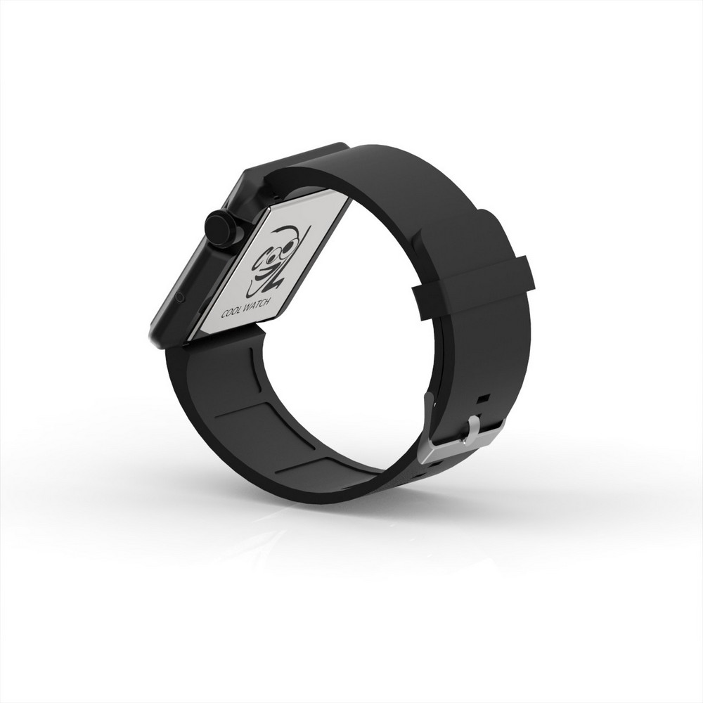 Cool Watch Saat - Siyah Edition - Siyah Kayış Unisex