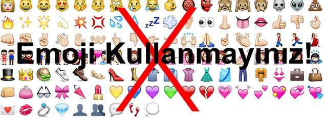 Emoji Sembol Kullanmayınız Saat Emoji Sembol Kullanmayınız Saat