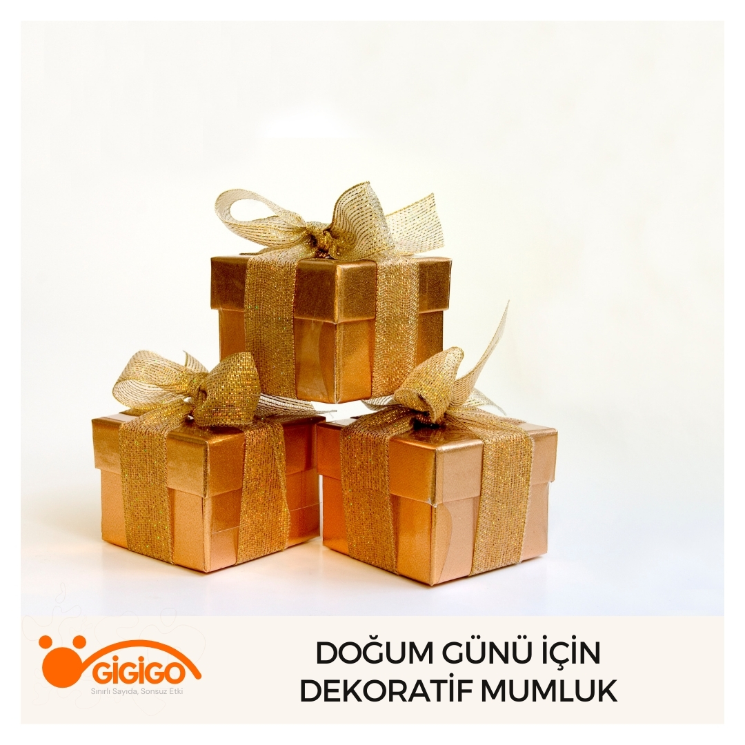 doğum Günü Hediyesi Olarak Dekoratif Kokulu Mumluk