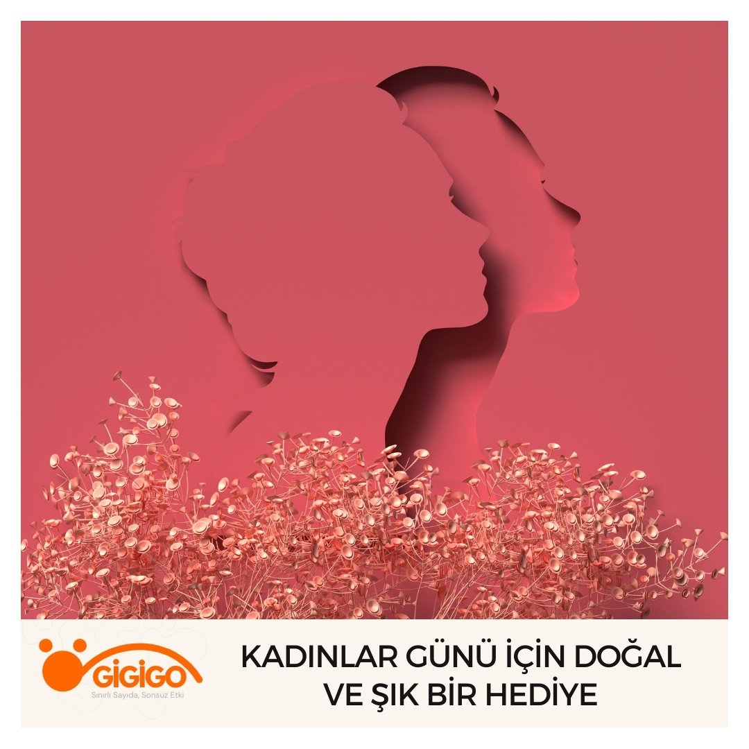 doğal Malzemelerden Yapılmış Kadınlar Günü Hediyesi